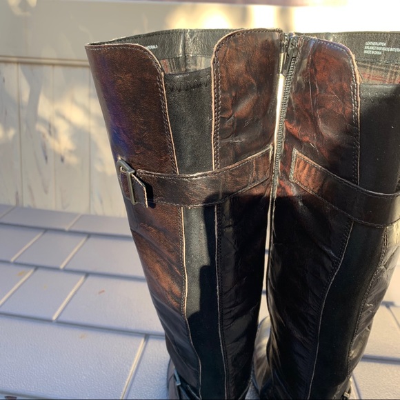 BORN Gibb Knee High Riding Boot/Wide Calf Size 9.5 - Picture 8 of 14